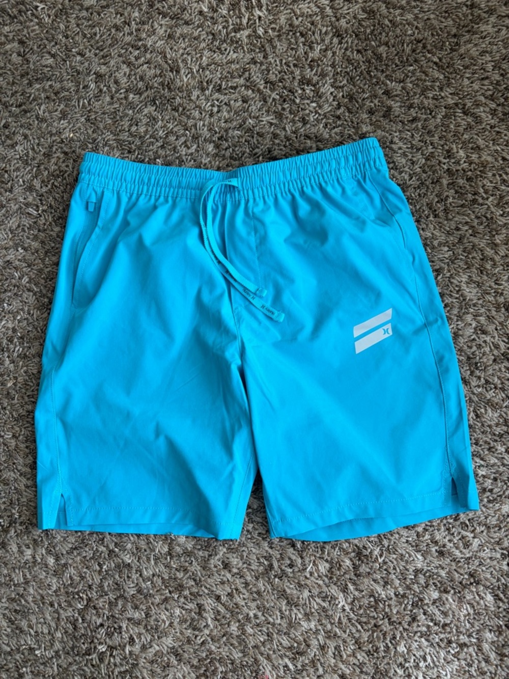 Hurley Men's Bright Blue Men’s Shorts Size S